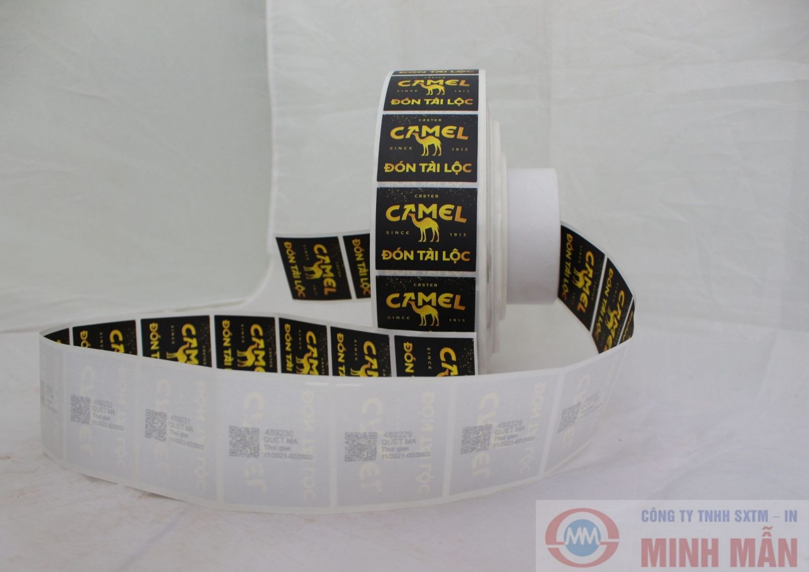 in tem chống giả tại Minh Mẫn