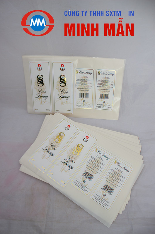 Công ty Minh Mẫn in nhãn mỹ phẩm chất lượng cao