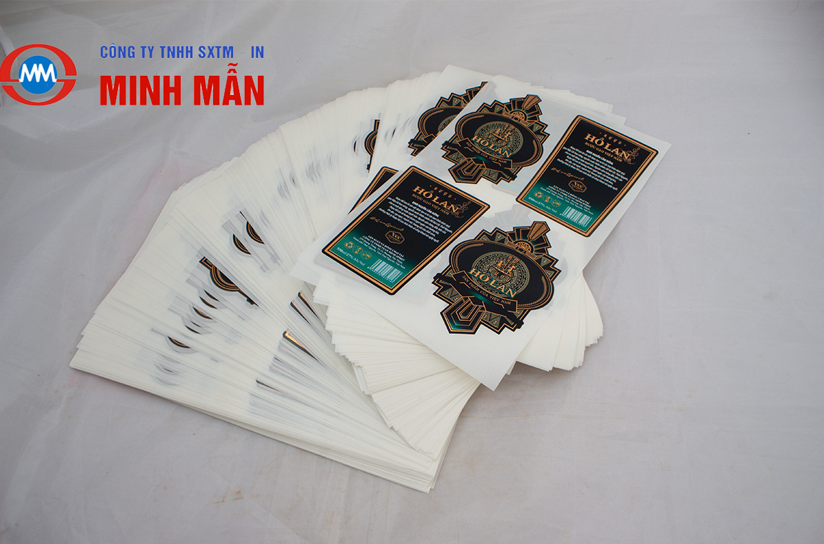 Công ty Minh Mẫn in sticker chất lượng