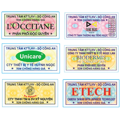 Một số loại tem